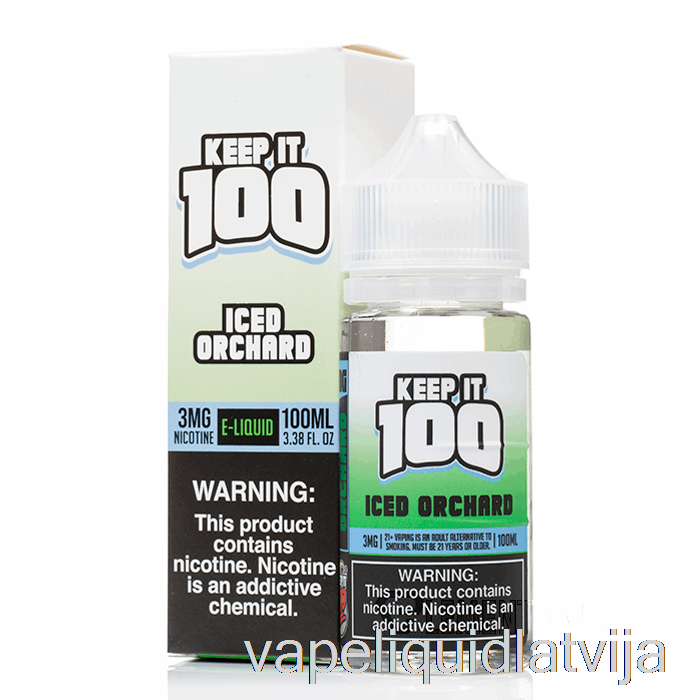 Ledus Augļu Dārzs - Paturiet To 100 - 100 Ml 0mg Vape šķidruma